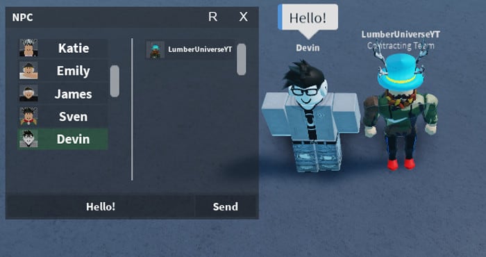 Script For You On Roblox By Lumberuniverse