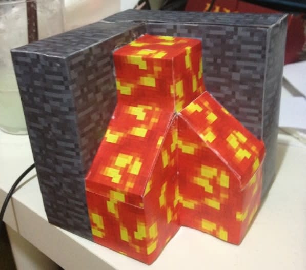 Minecraft Papercraft Template