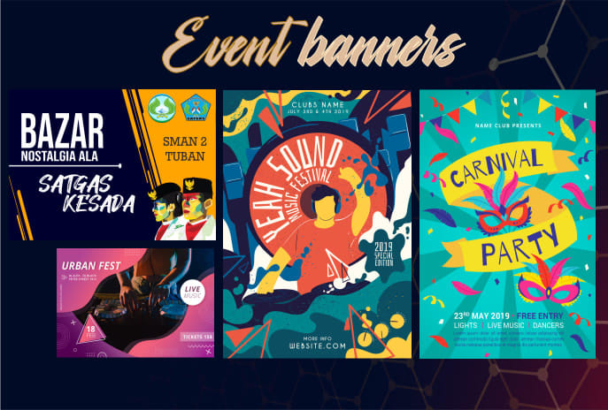Design High Quality Banner Who Can Help Your Work Or Event By
