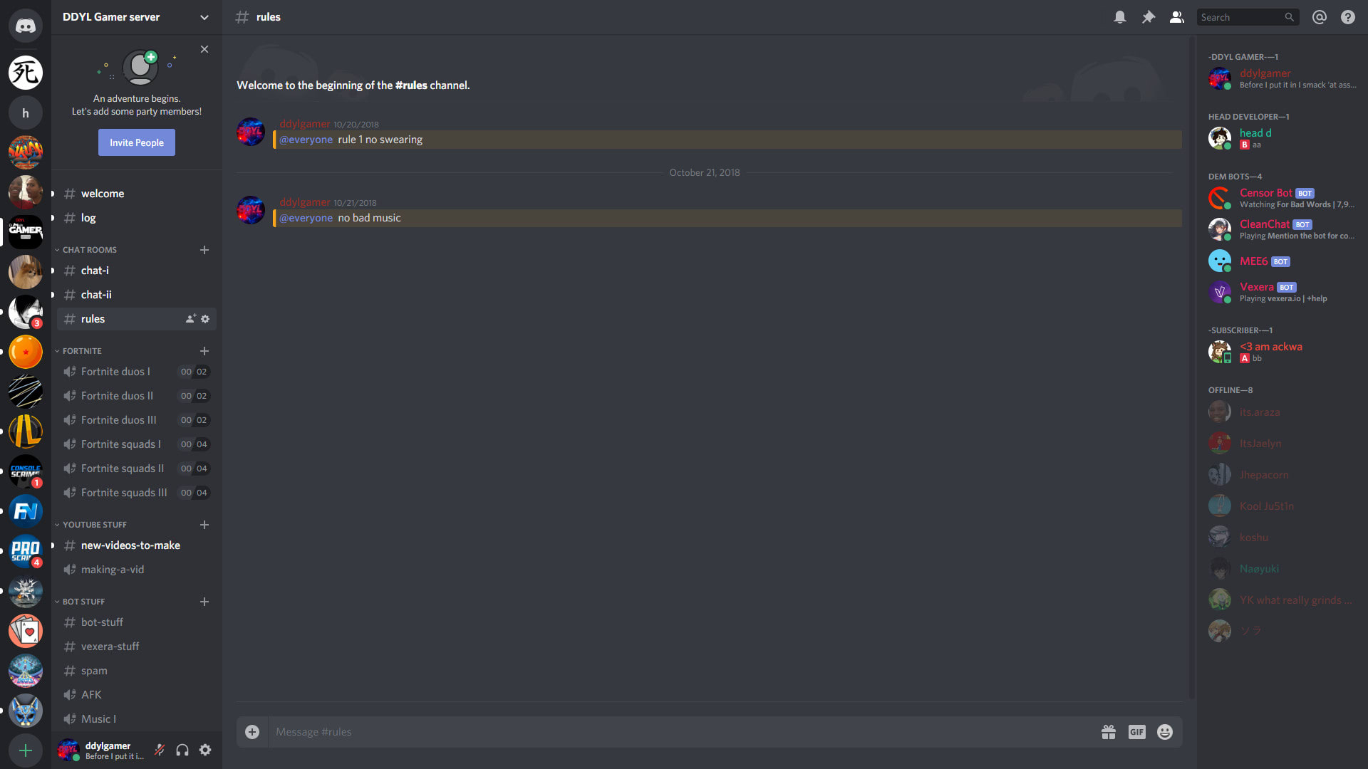 Make You A Professional Discord Server By Dd 2341 - roblox dating discord server