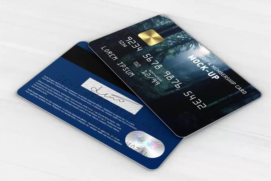 Download Design Personalized Membership Or Credit Card Mockup By Tictac7 Fiverr