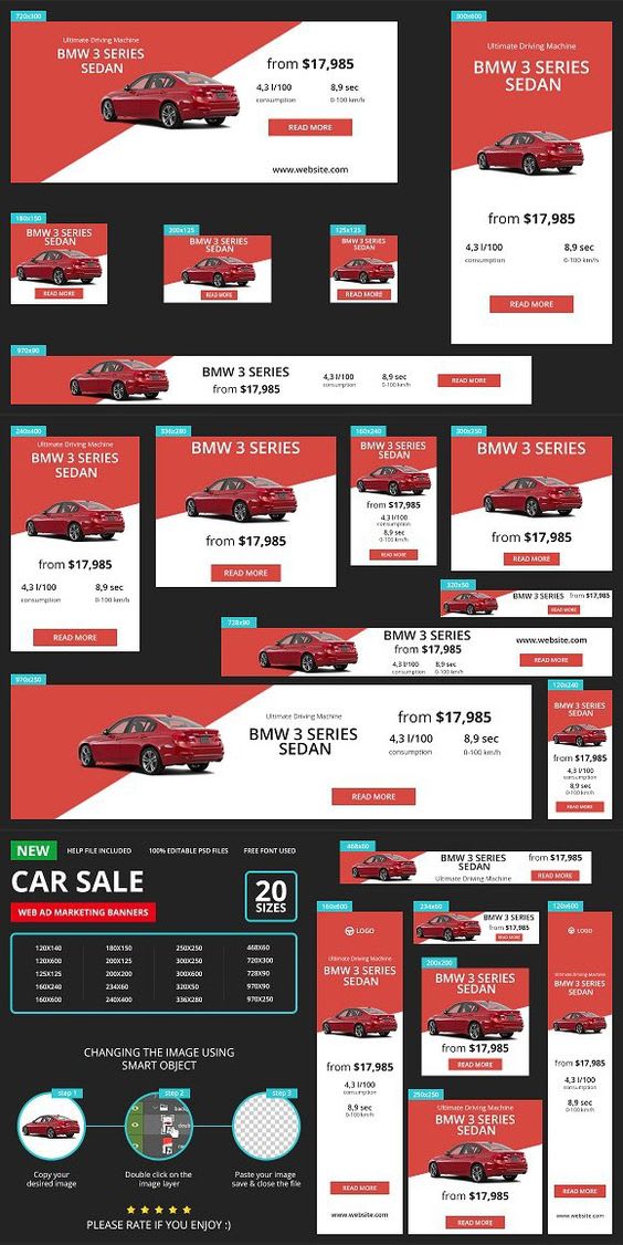 Make Banner Ads Web Banners For Websites By Ahmadhassan11