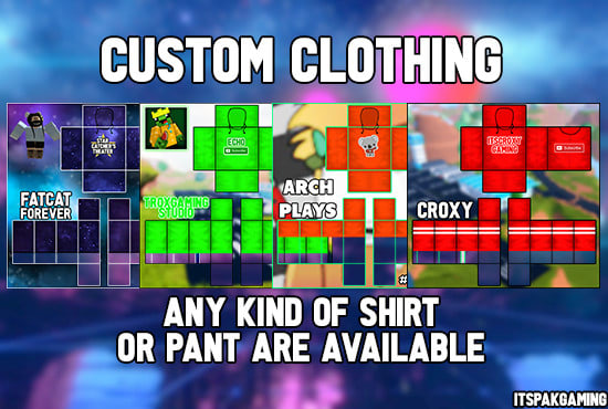 Make You Perfect Custom Clothing Of Roblox By Itspakgaming - general pant roblox