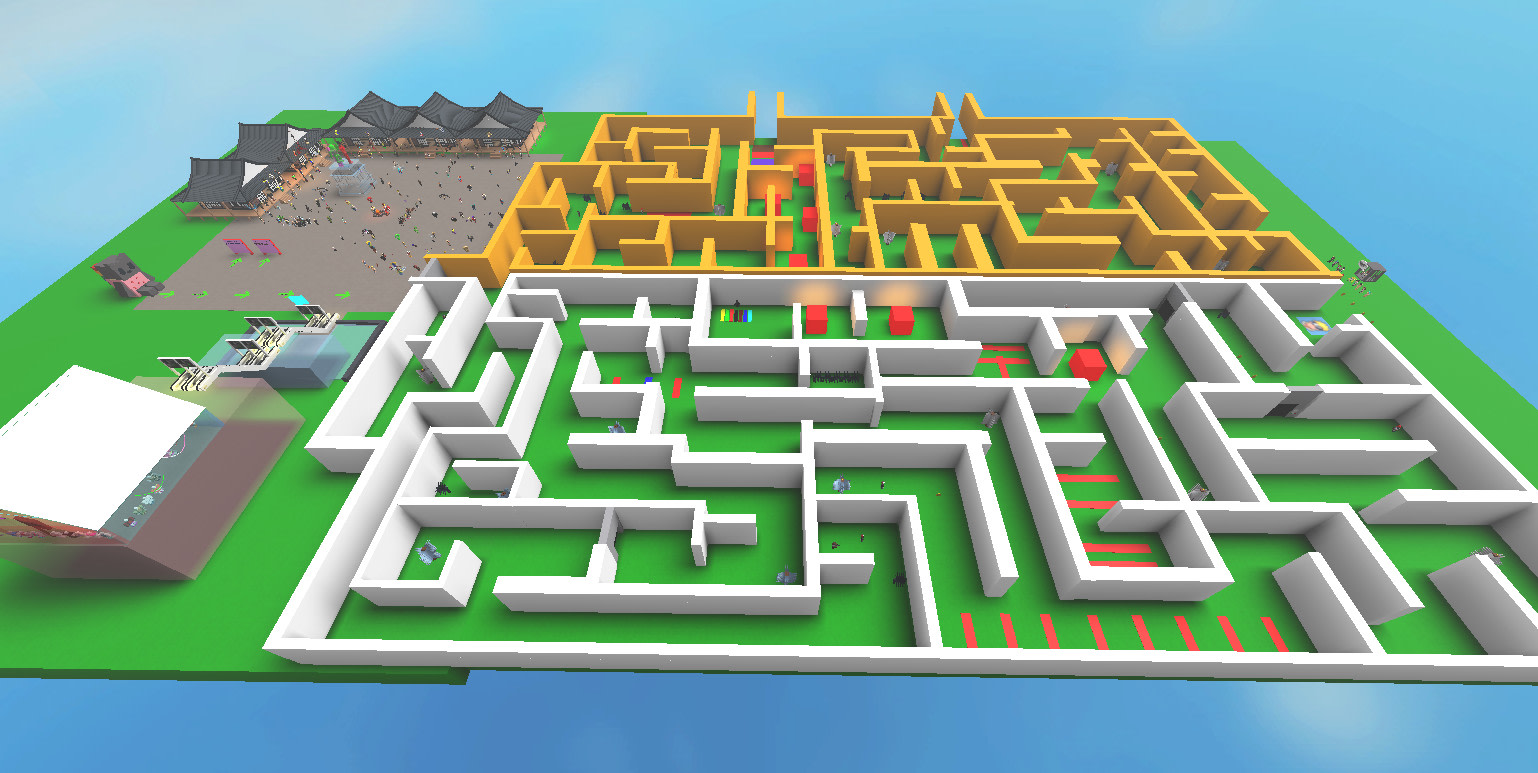 Create Roblox Maps Terrain City Town Maze Models Blender 3d By Willeliz Fiverr - roblox labyrinth map