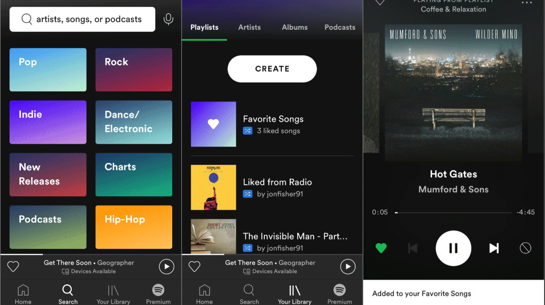 spotify online app