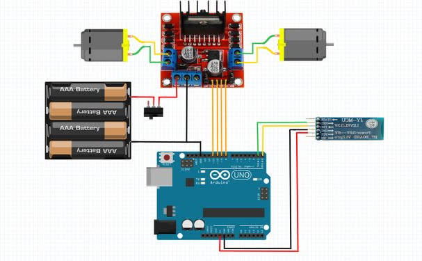 arduino robot bluetooth control