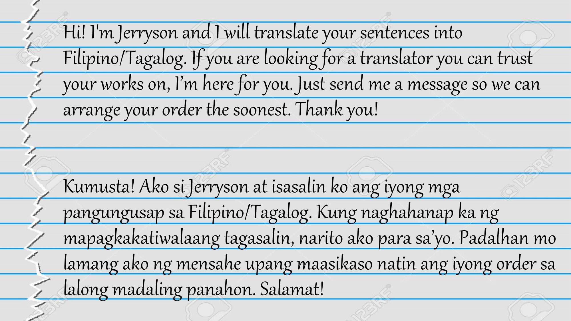 Translate English To Tagalog Vice Versa With Proper Grammar