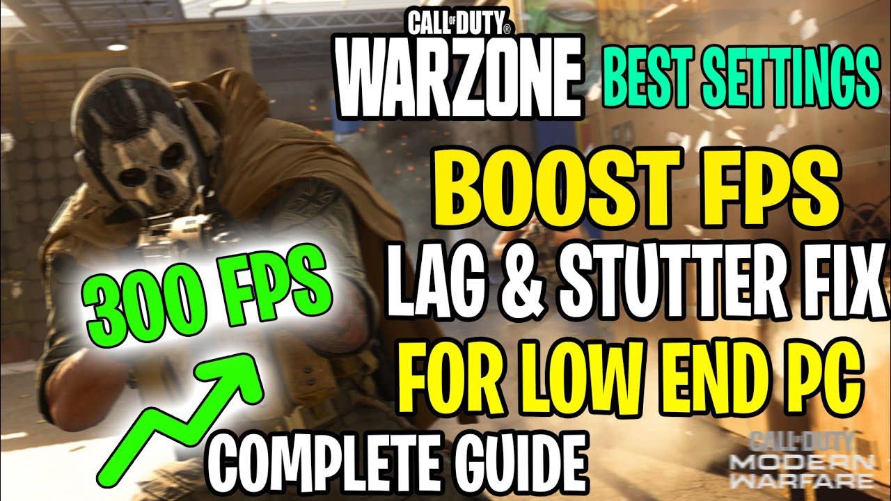 Optimise Your Fps For Call Of Duty Warzone By Alejandrowoodm