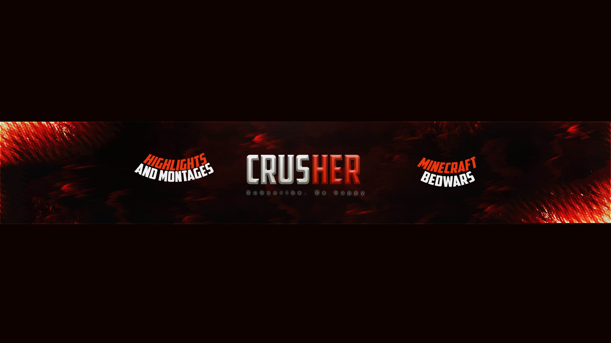 Einen Simplen Banner Fur Youtube Erstellen By Crusherworks