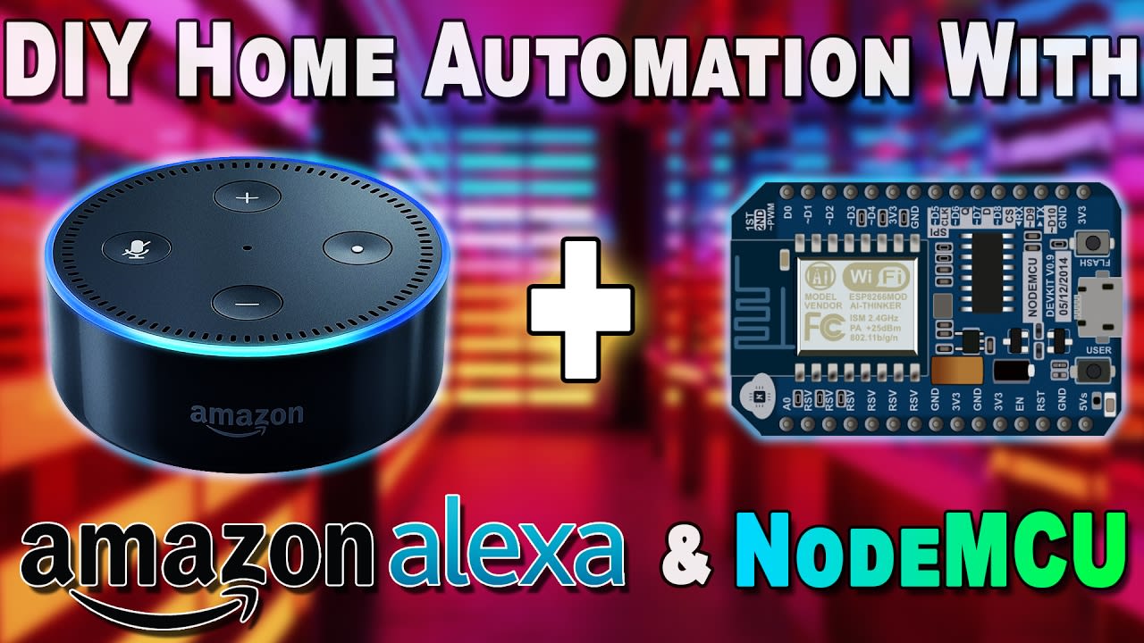Echo Dot Alexa Esp8266 Help You In Iot Projects Of Esp, Alexa