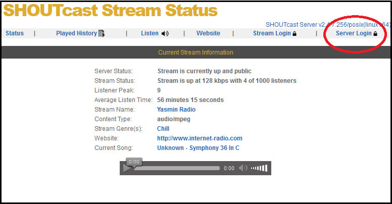 shoutcast radio