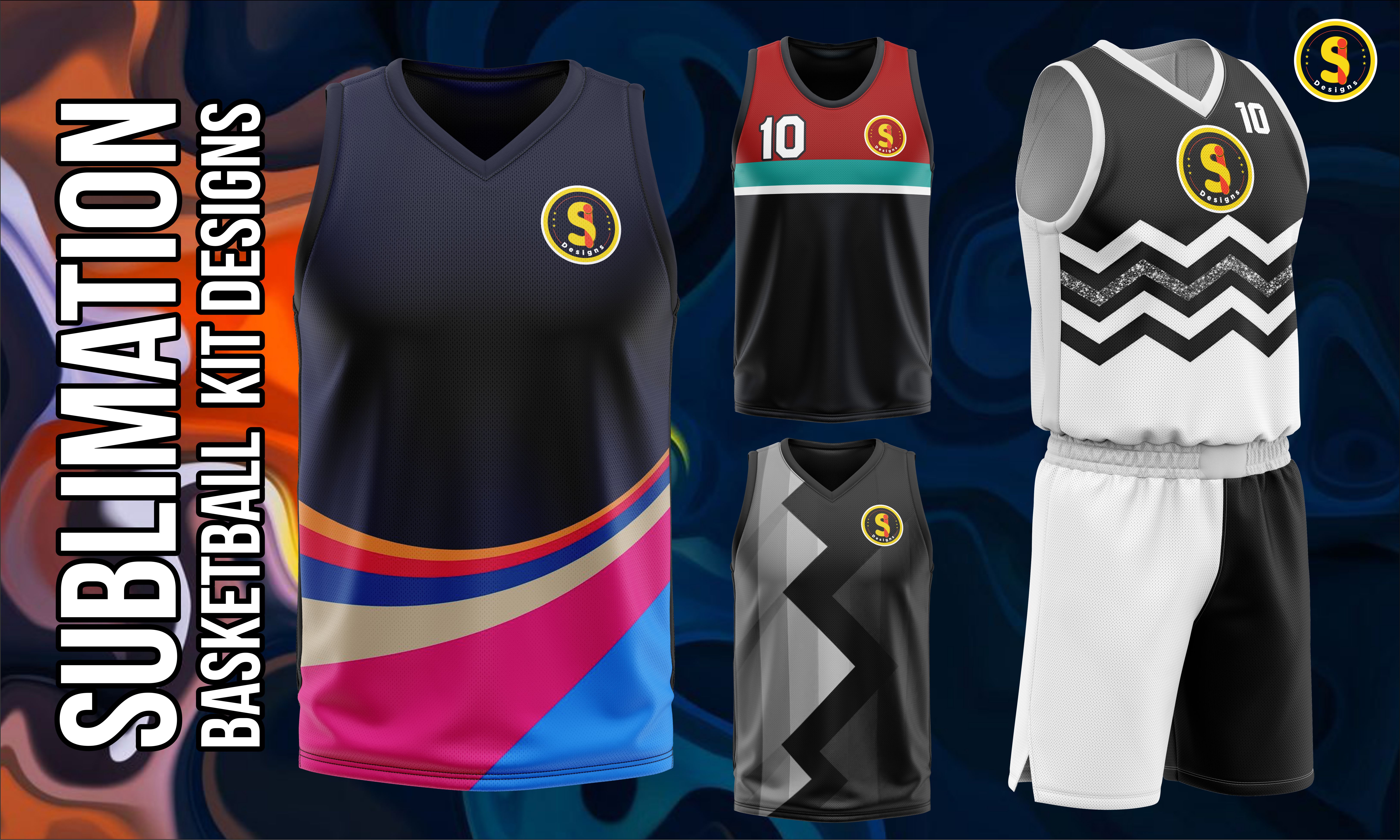 A unique and innovative soccer and basketball jersey design