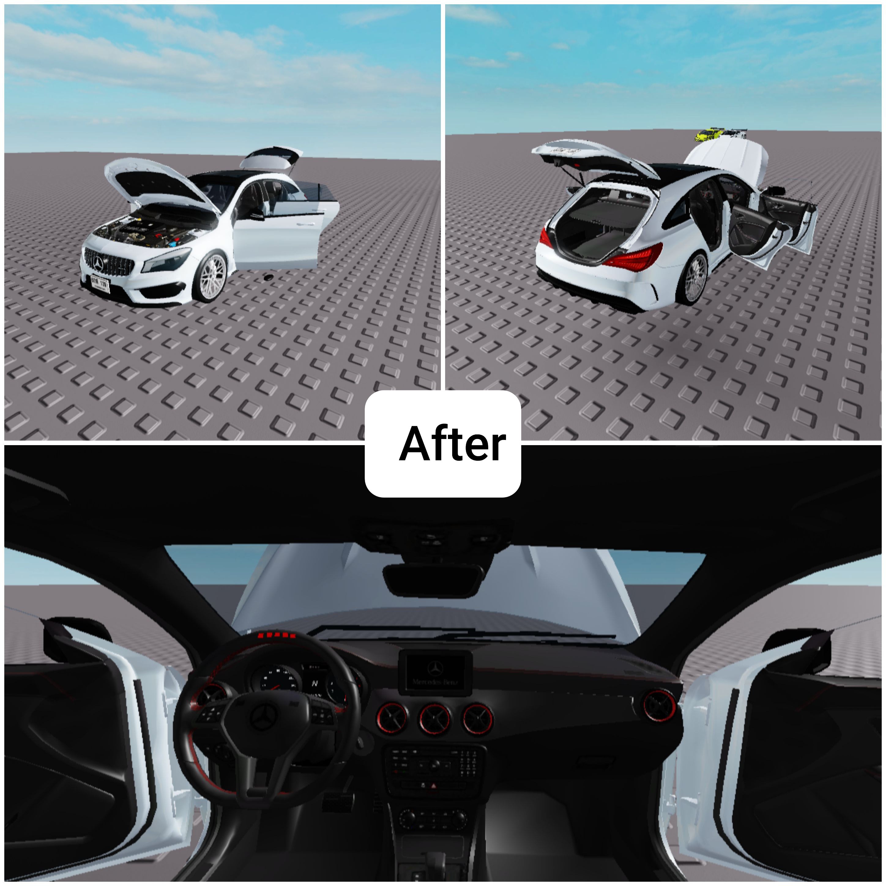 Modify Your Car Model In Roblox Studio With The Specifications You Desire By Sebastian Yeong - pressing e to open a door scripting support roblox