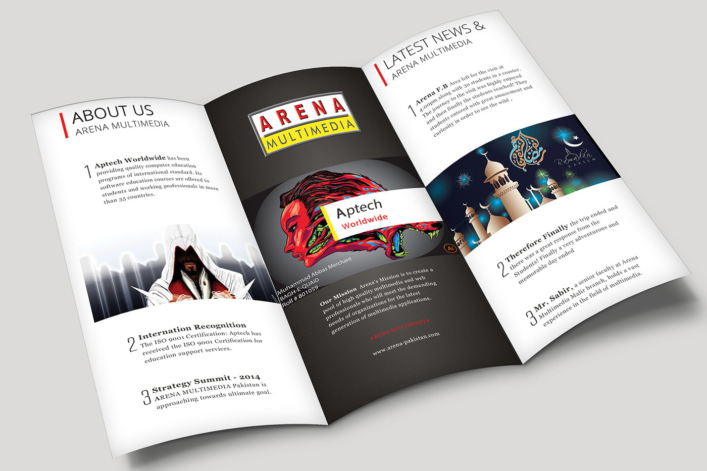 Design trifold, bifold, booklet, brochure by Shoaibrehman12 | Fiverr