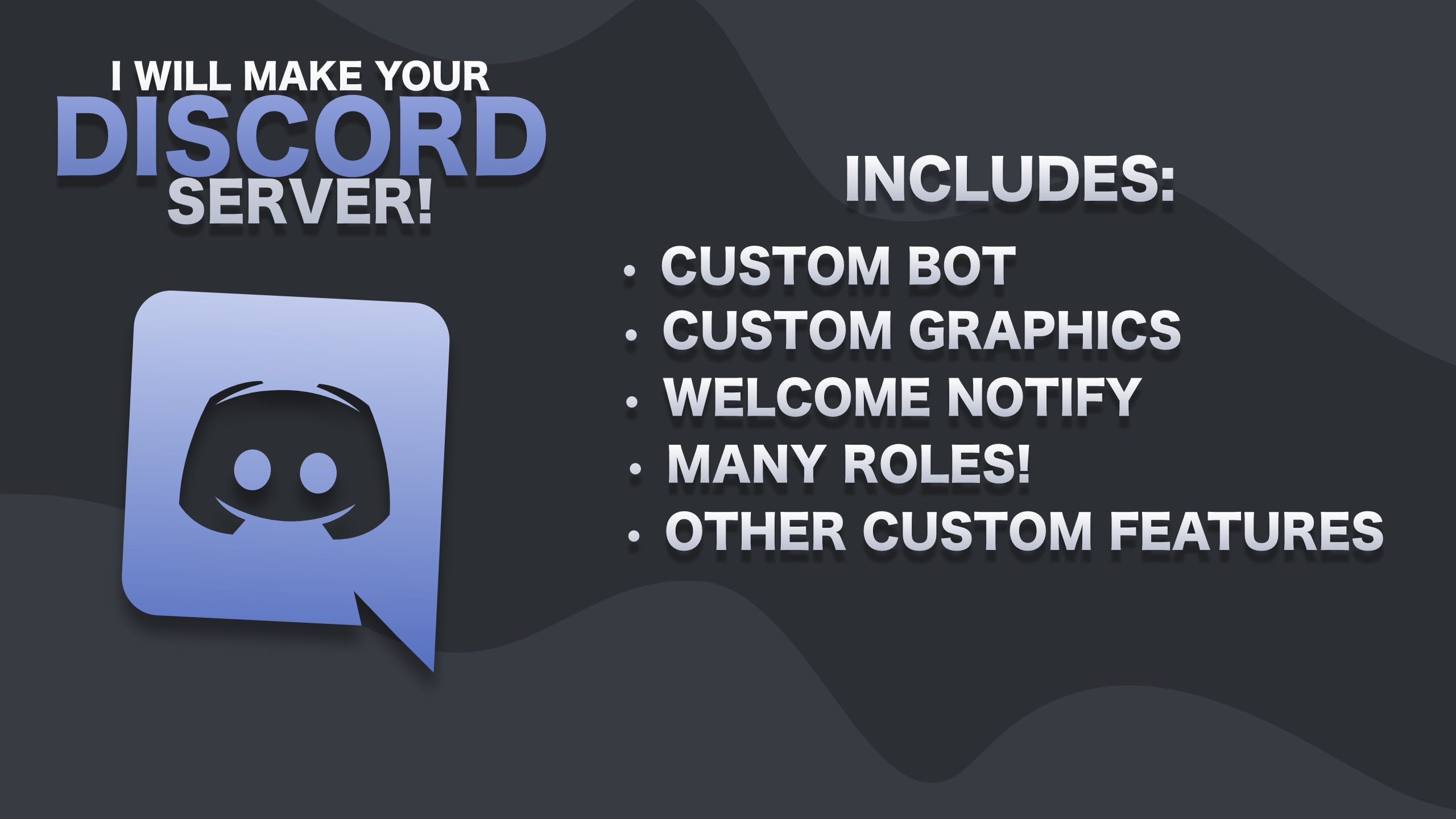 Make Or Revamp Your Discord Server Within 24h By Loadingstuds - hilton hotels discord roblox