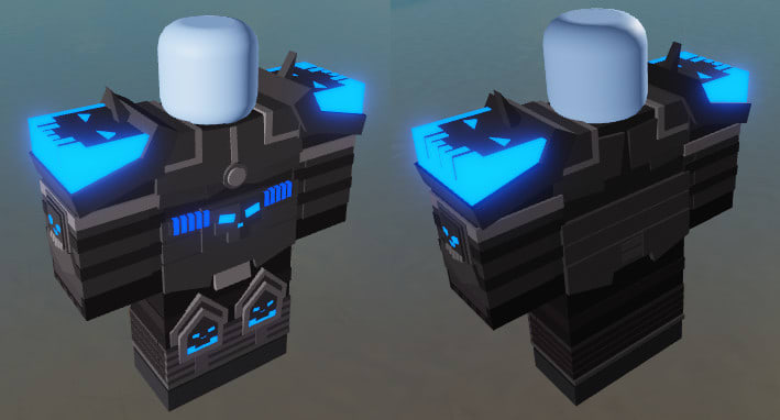Create 3d Clothes Or Armor Models For Your Roblox Game By Maximgeld - roblox blue armor shirt