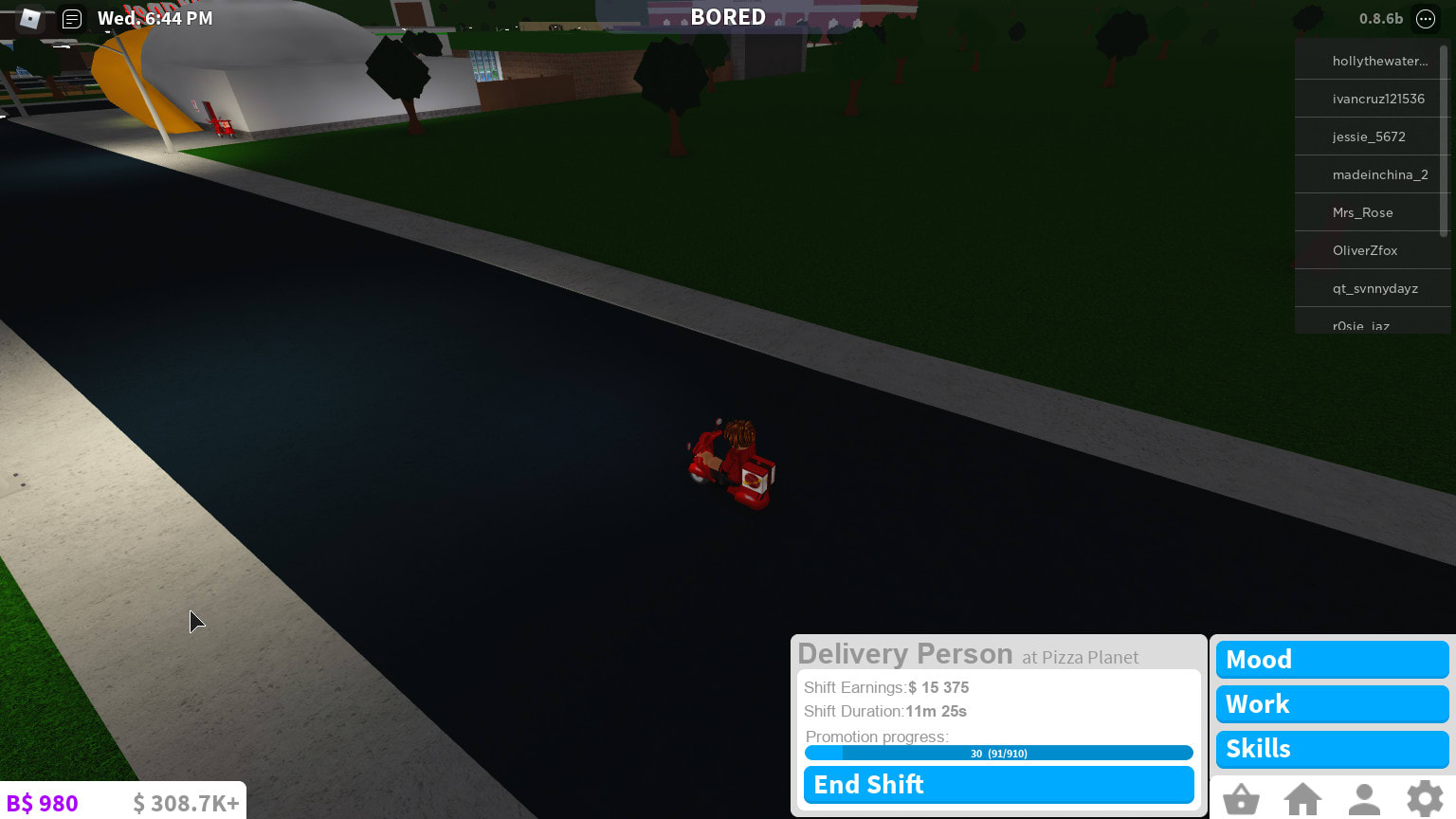 Make Money For You On Bloxburg By Thedailydank - roblox bloxburg 1 hour of pizza deliveries level 30 how much