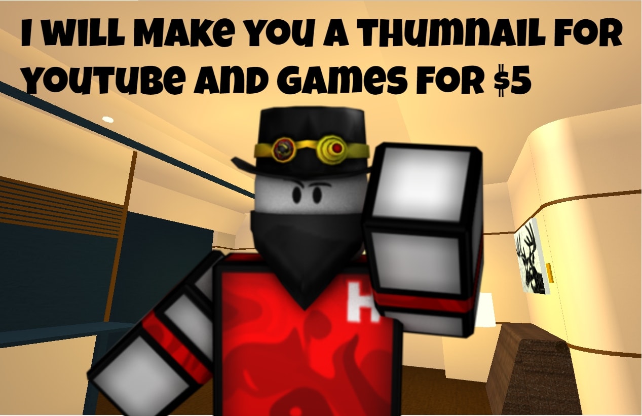 Make You A Roblox Minecraft Or Fortnite Thumbnail For Youtube By Moofx Fiverr - is roblox better than fortnite