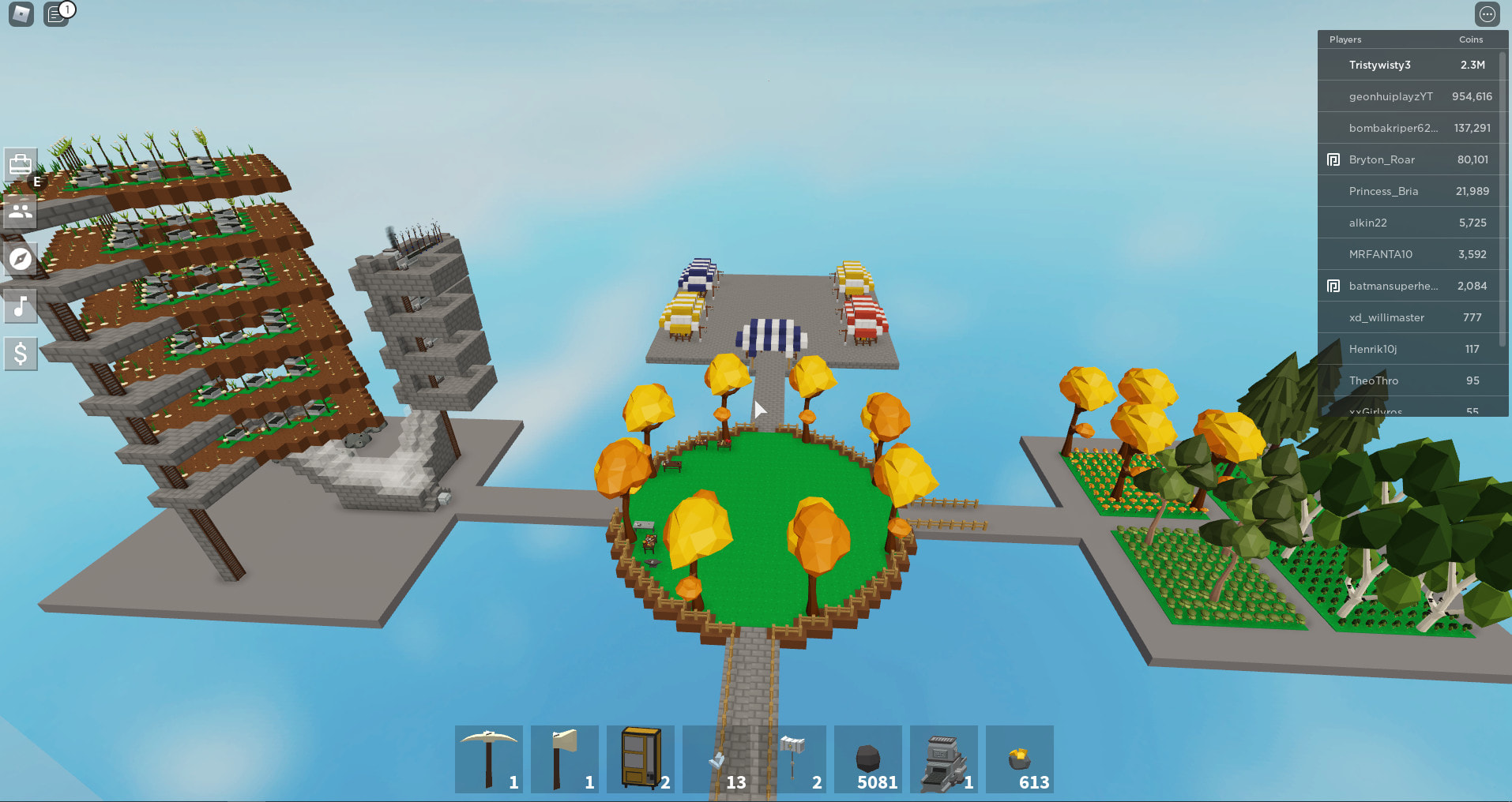 Make You An Auto Onoin Farm In Roblox Skyblock With My Resources