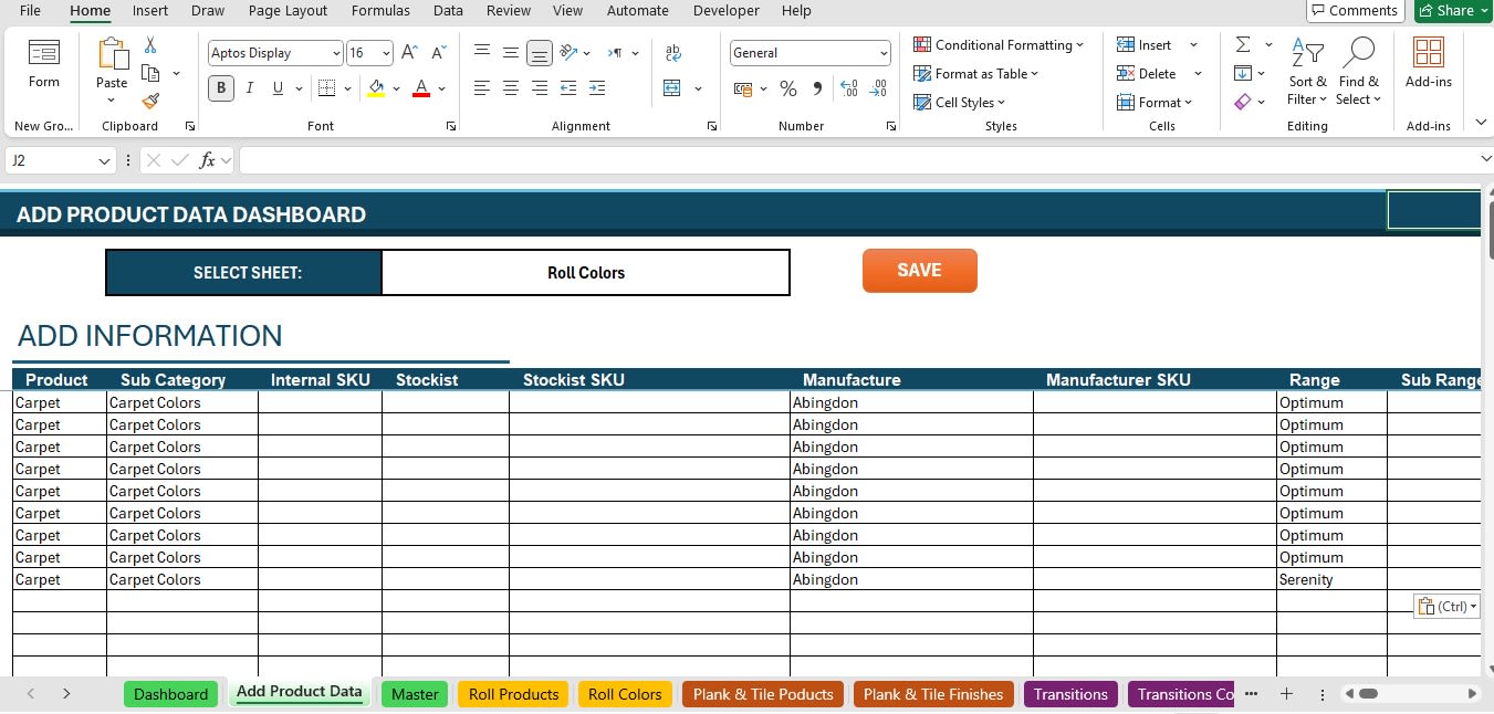 How To Create An Inventory System In Excel