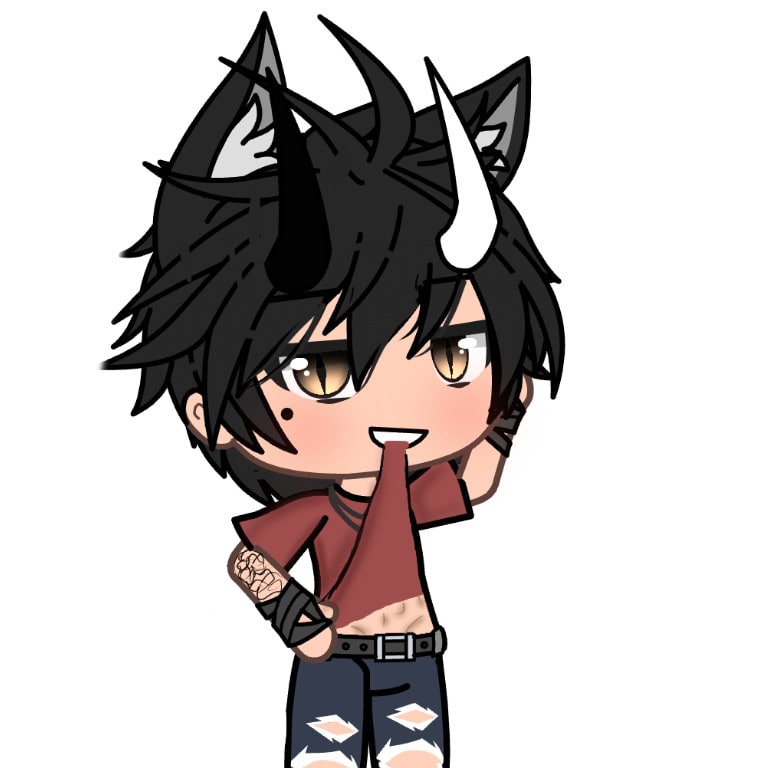 Edit of Leon ( my new-ish gacha life main OC)