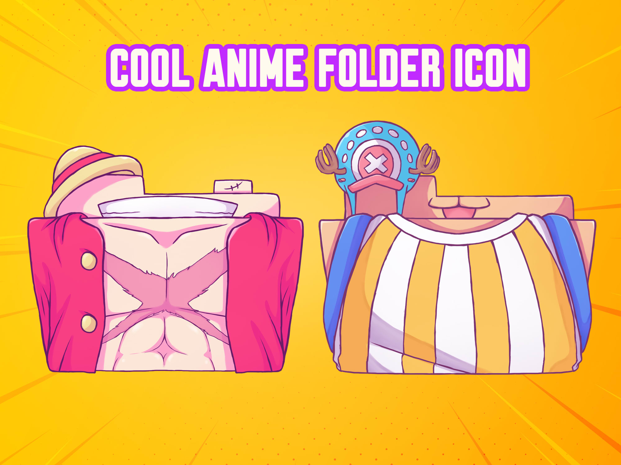 Featured image of post Custom Anime Folder Icons All of them with your favourite anime characters