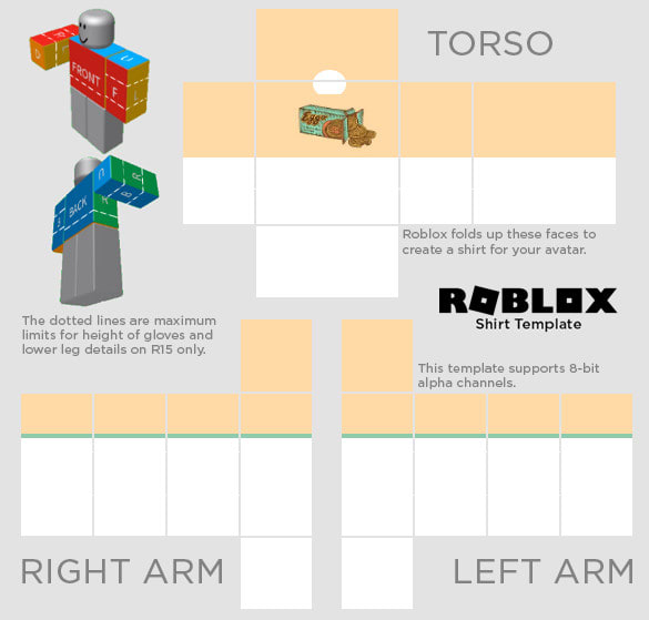 make you 20 high quality roblox clothing templates