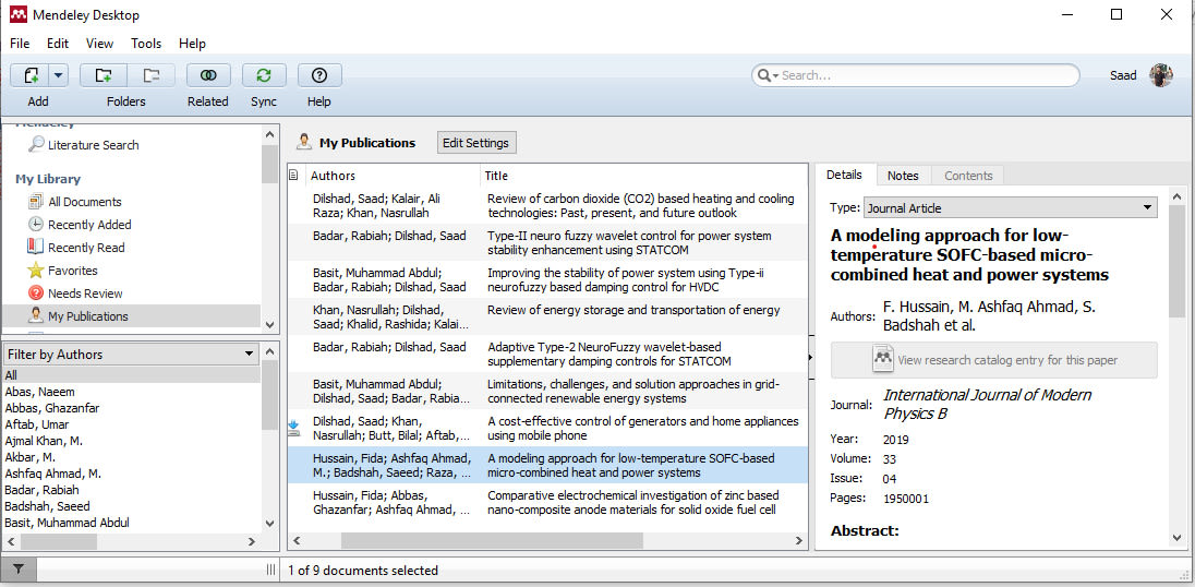 Zotero Citation Styles