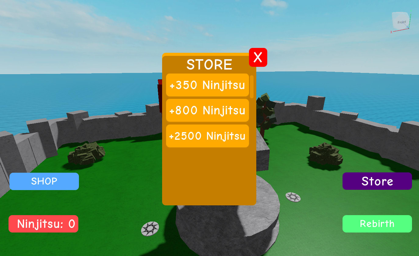 Make You A Ninja Simulator On Roblox By Electric Wolf - how to make a roblox simulator shop