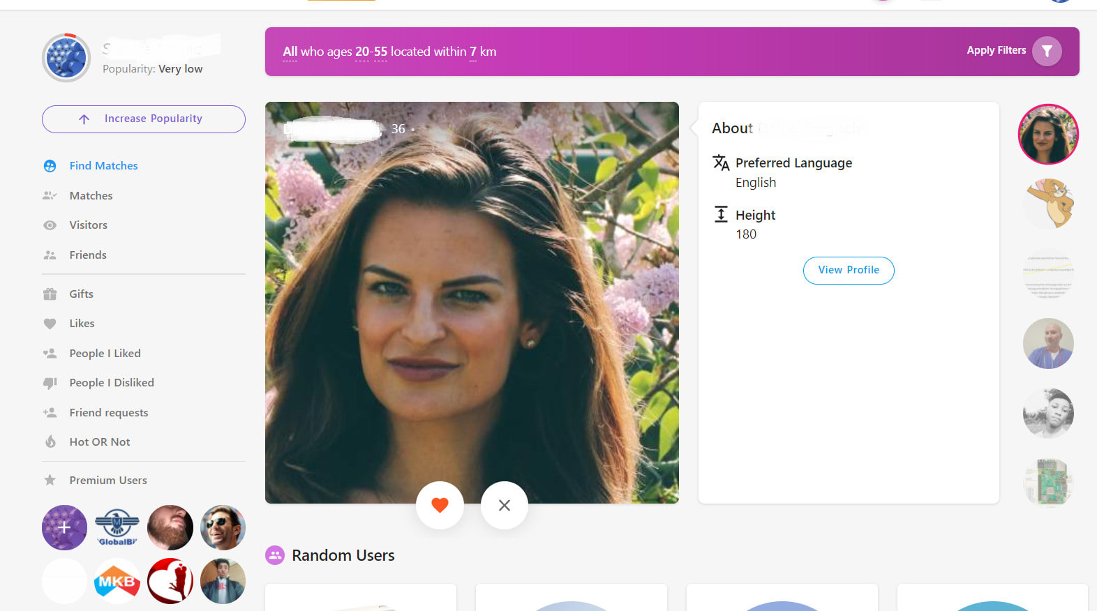 Live video dating