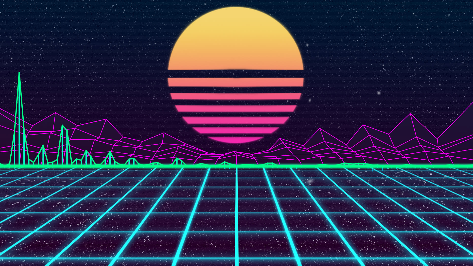 80s style retro