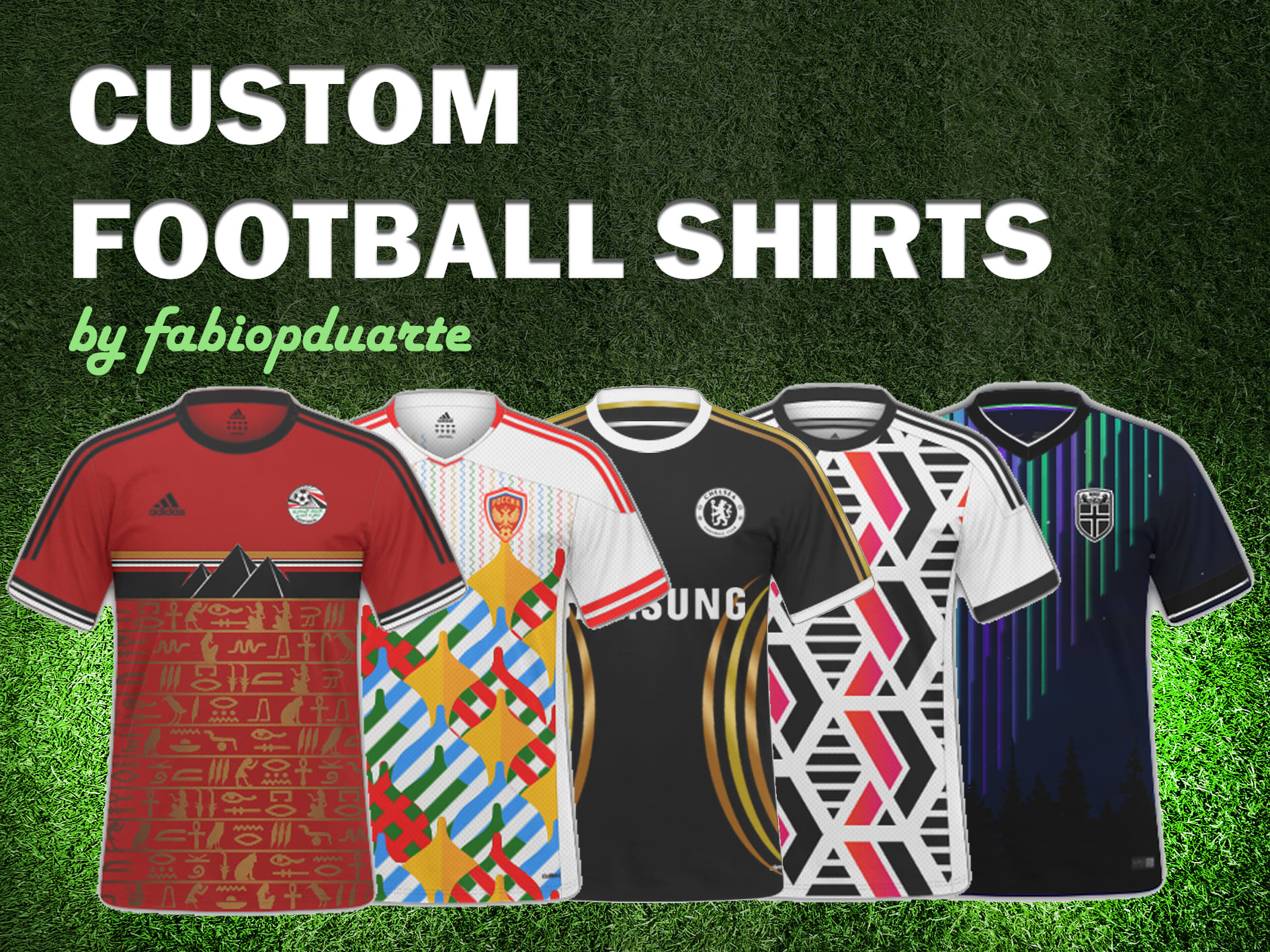 create your football shirt or kit idea on photoshop