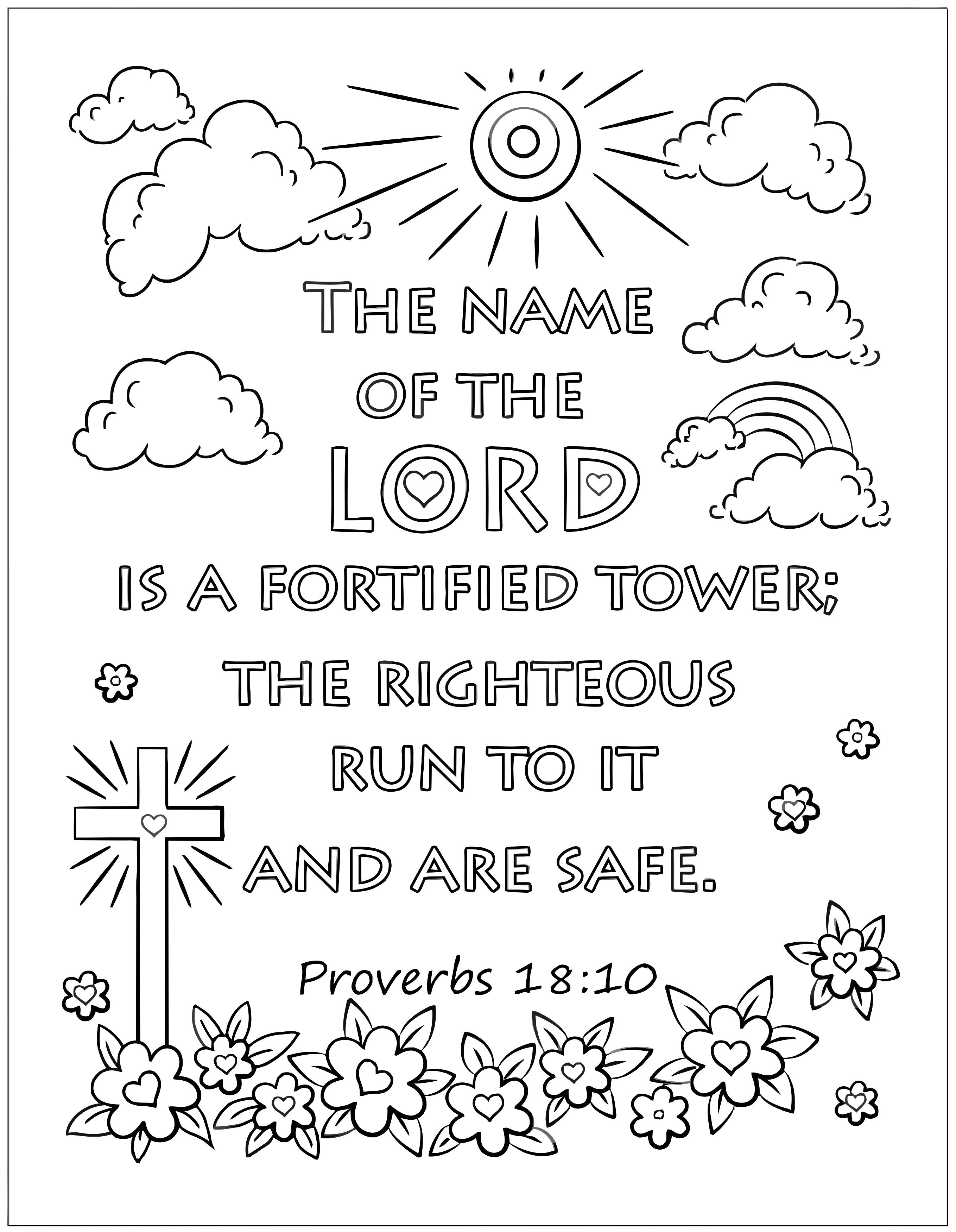 Send You 30 Bible Verse Coloring Pages By Relicaaa Fiverr