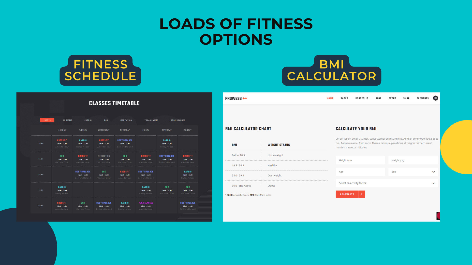 Site Web Clé En Main Pour Fitness Avec Hébergement VPS Gratuit - Conception Neuve, Design Mobile