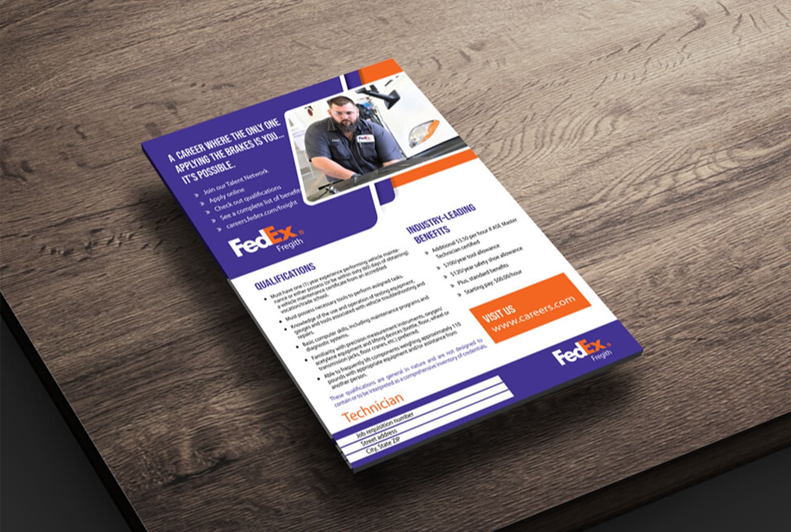 Design flyer, sale sheet, poster, sale flyer in 21hrs by Origin219 In Fedex Brochure Template