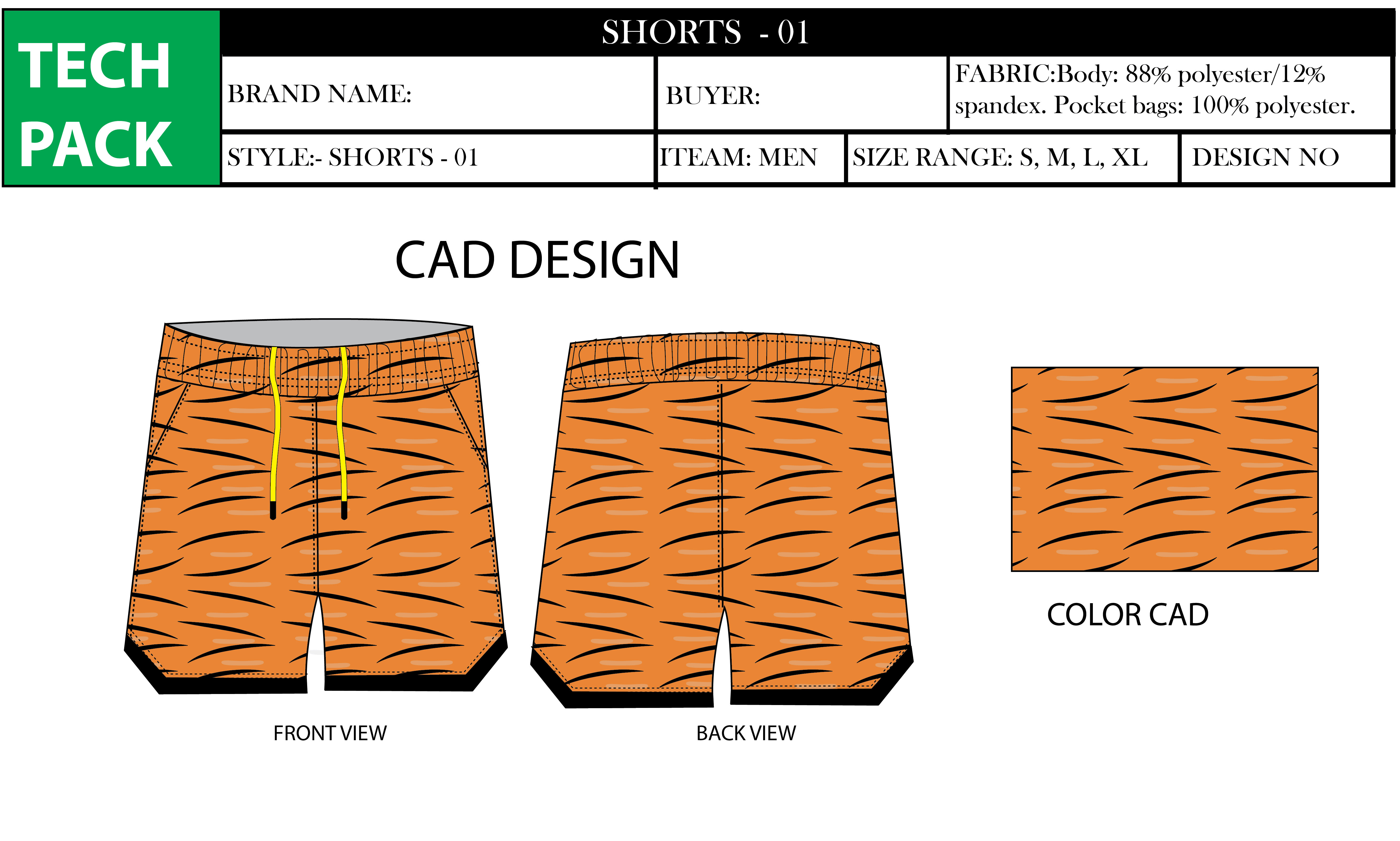 Shorts hotsell tech pack