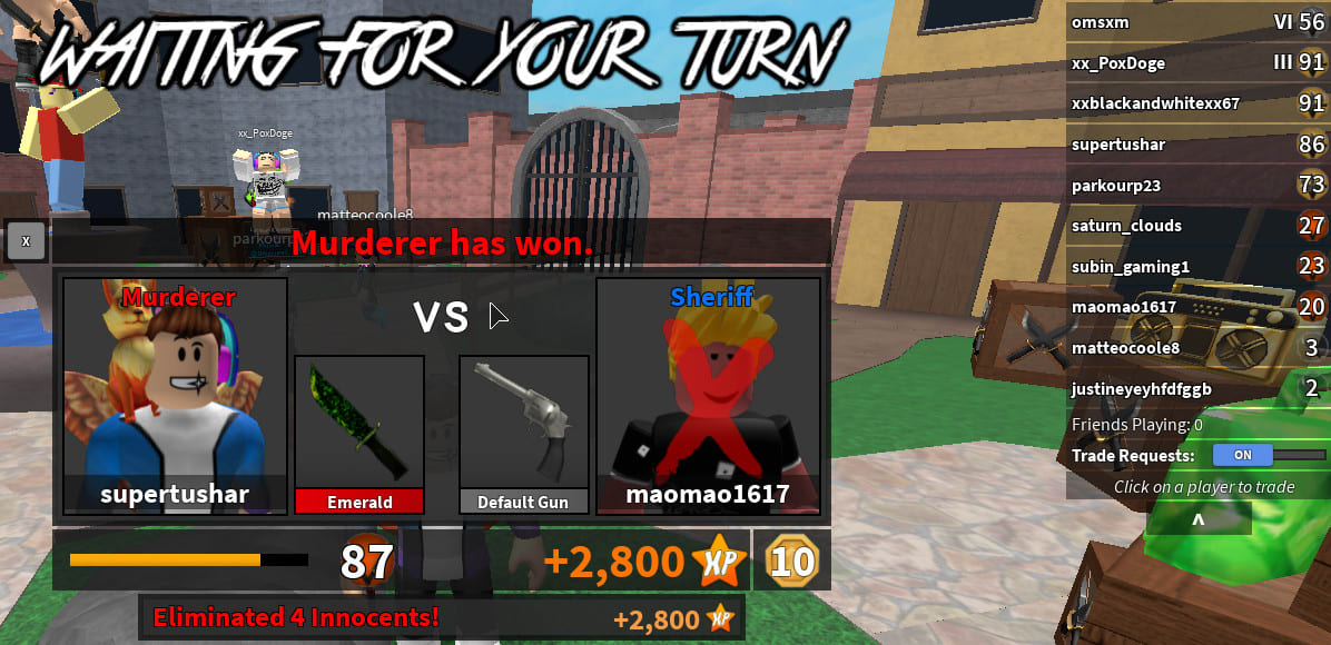 Stream The Innocents Win (From The ROBLOX Game “Murder Mystery 2