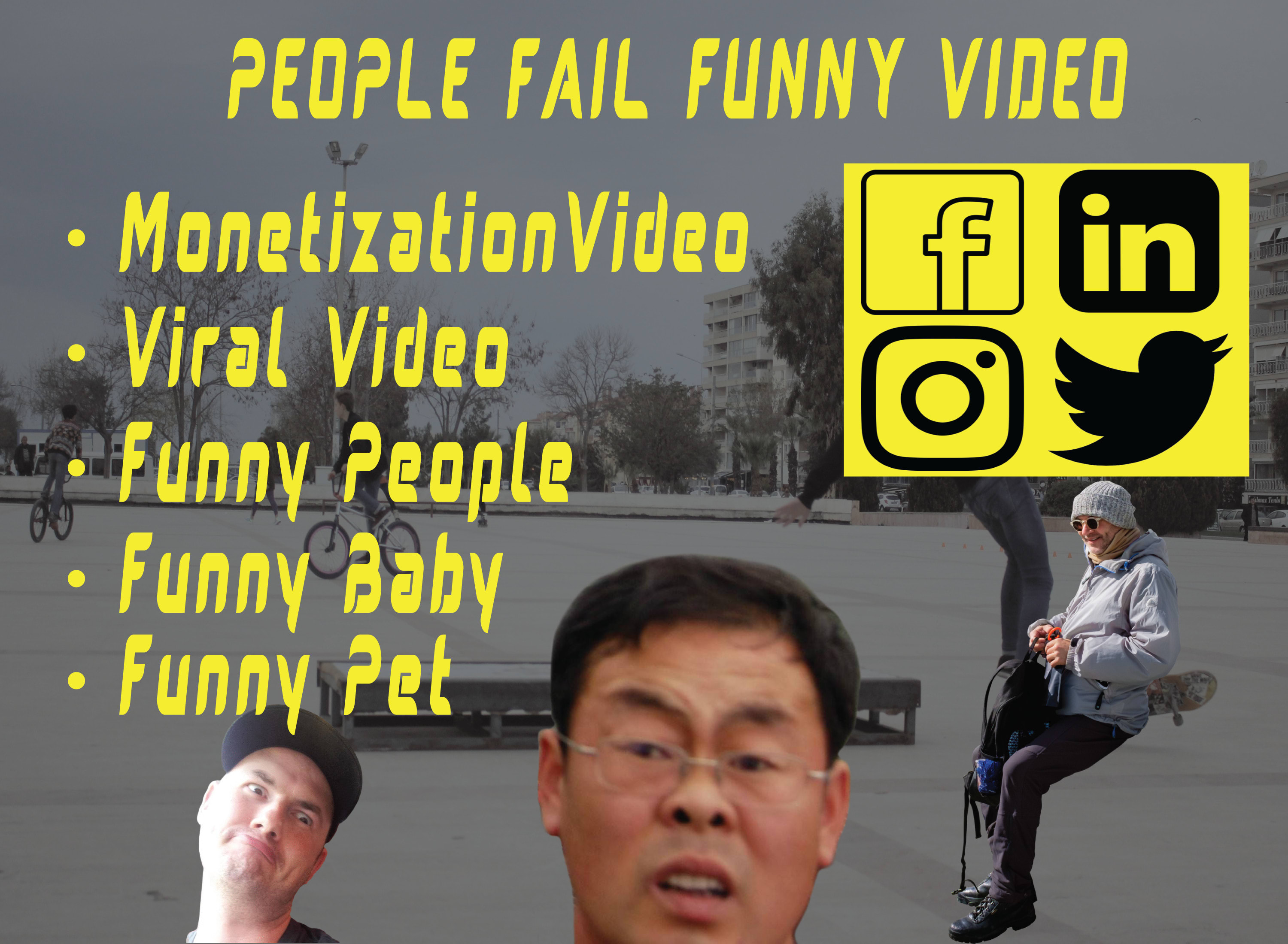 Do all kind of funny video free copyright for youtube facebook and  instagram by Sanianoreen884 | Fiverr