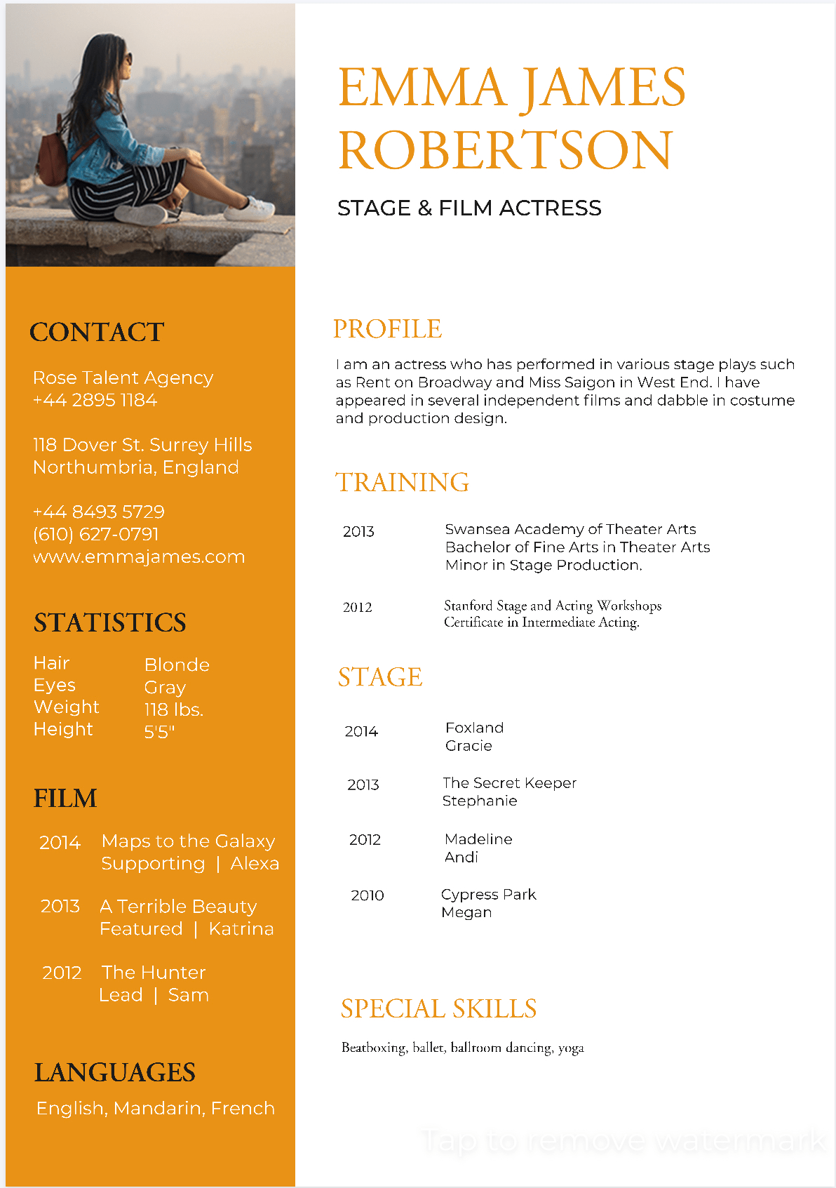 The blog says about Resume: an important article