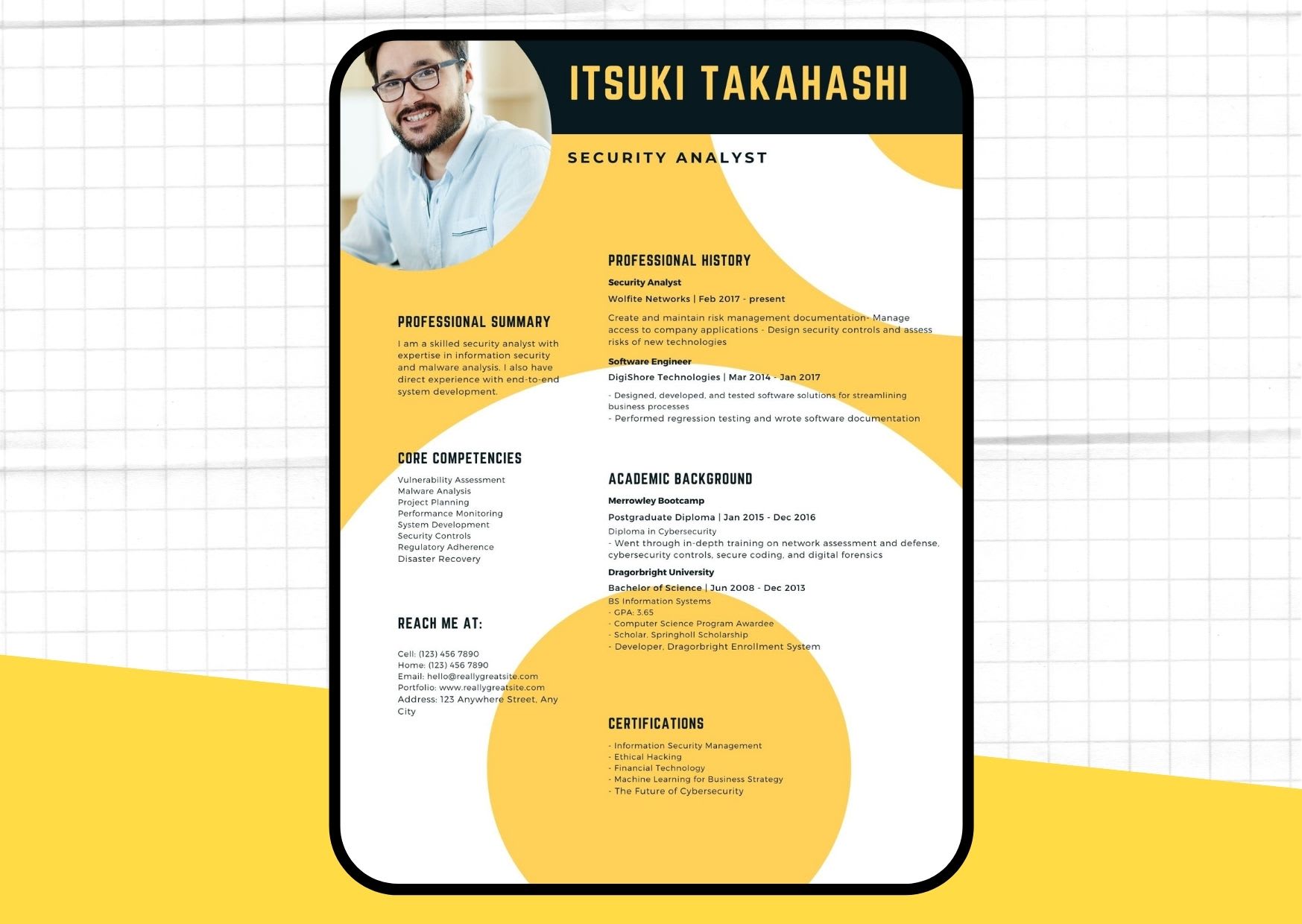 Design Infographic Resume Cv Infografico Canva Pro By Davidvidorreta