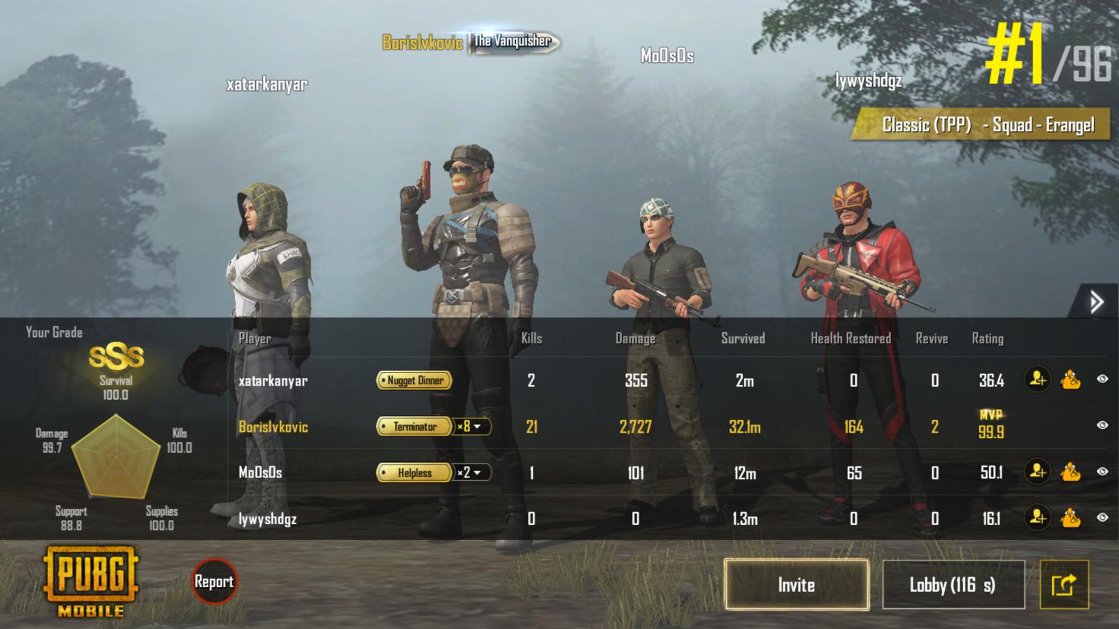 help you push rank in pubg mobile with good kd ratio