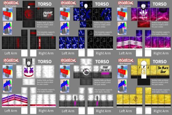 Make You Custom Professional Roblox Clothing By Kevzyk Fiverr - custom arm roblox