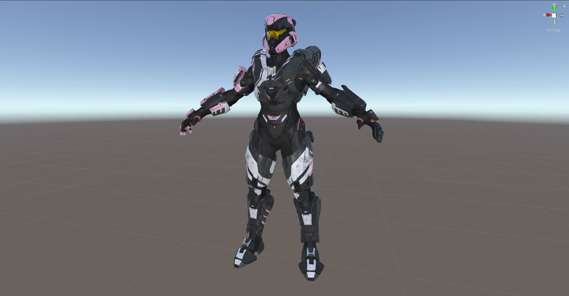 Do your custom halo reach spartan for vr games by Nerocustom