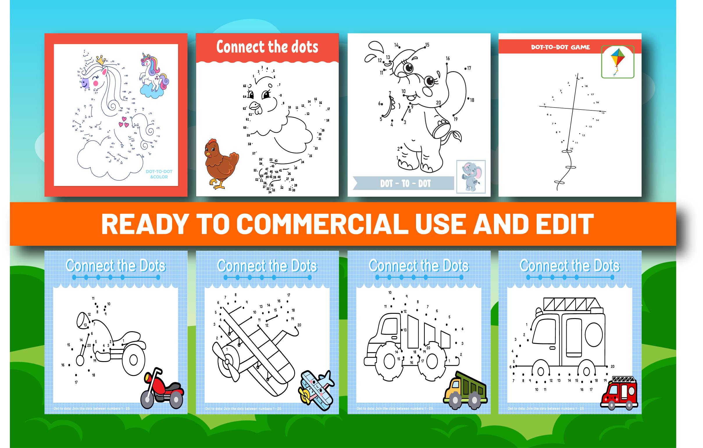 Download Provide You Dot To Dot Kids Activity Book Pages For Your Amazon Kdp By Sojib8441 Fiverr