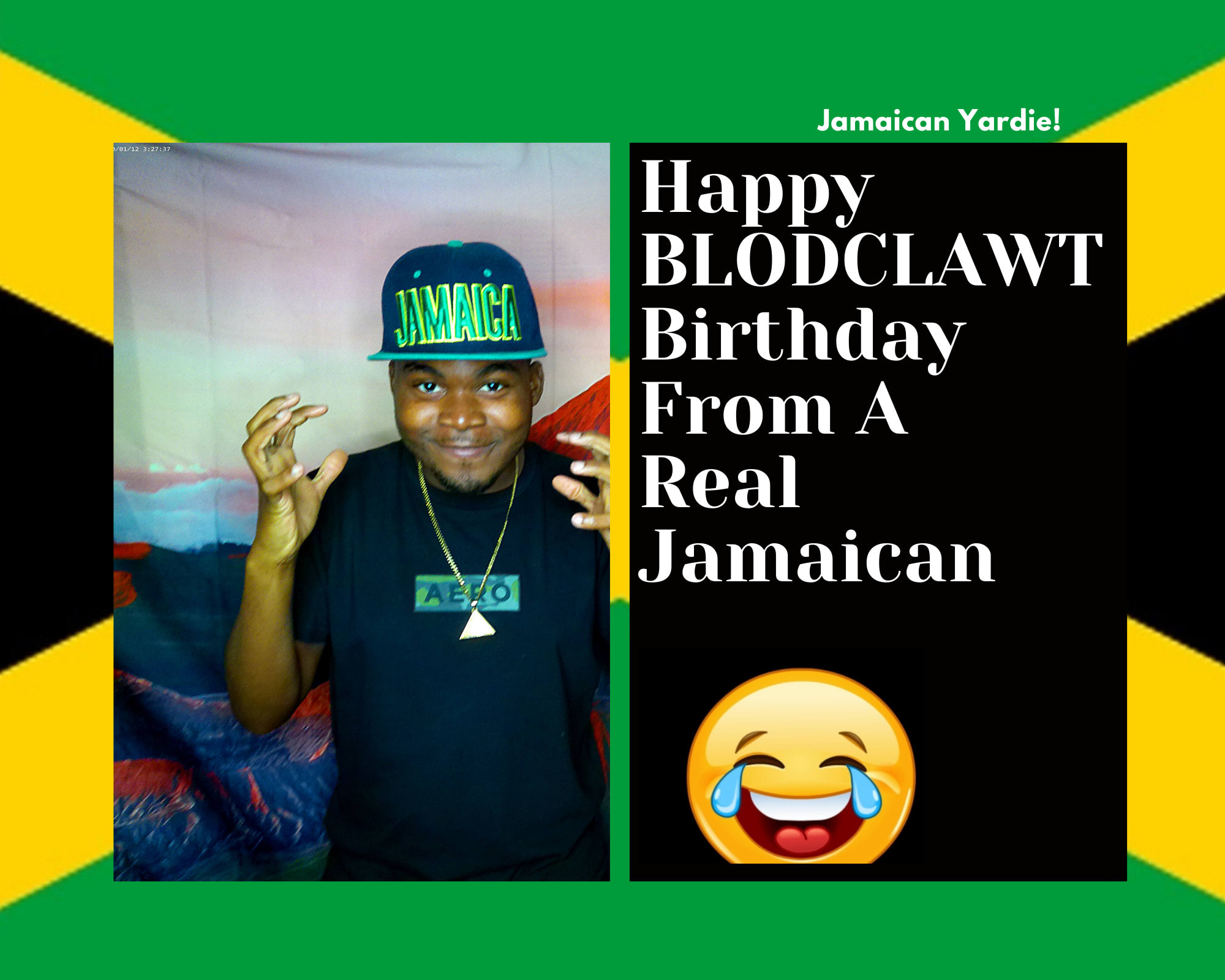 Make funny happy birthday wish in jamaican style by Jamaicanyardie | Fiverr