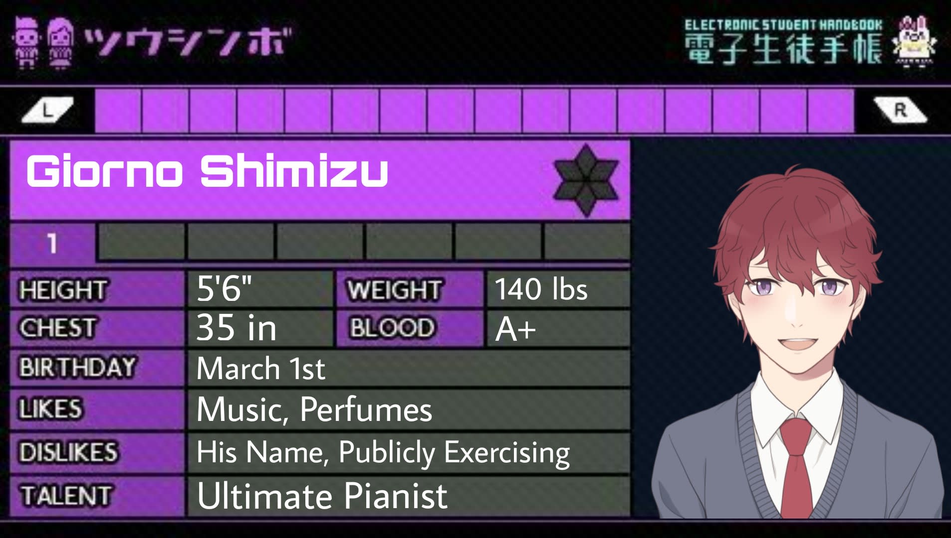 Create danganronpa report cards for you by Fieryleaves | Fiverr