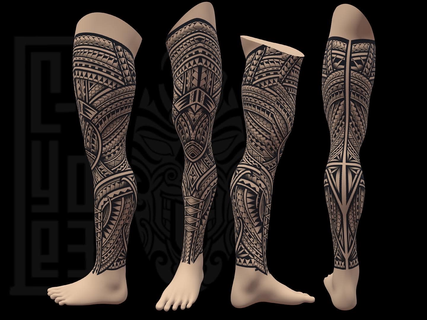 Create an original polynesian,tribal tattoo design for you by Markclyde_03