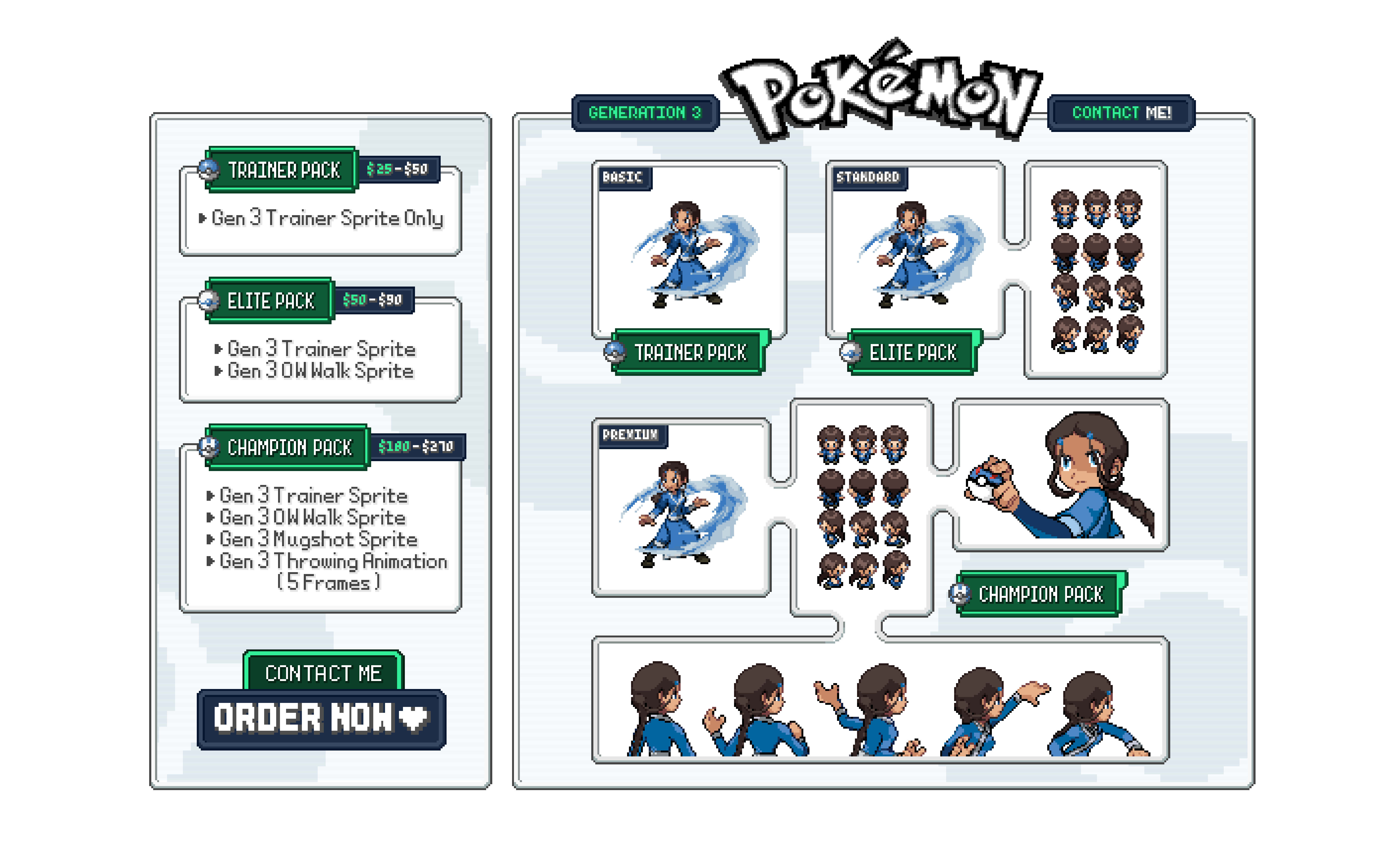 Pokemon Trainer Overworld Sprite Maker Dresgegipos 1920x1080