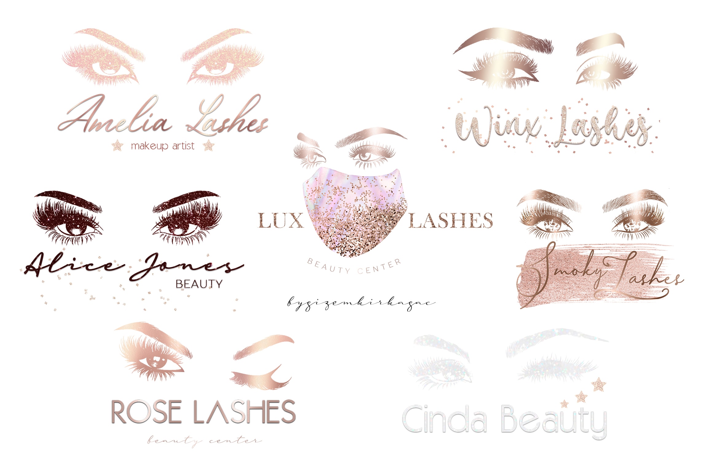 Design beauty salon logo for makeup artists care and beauty centers by  Gizemkirkagac | Fiverr, image size:2292x1542