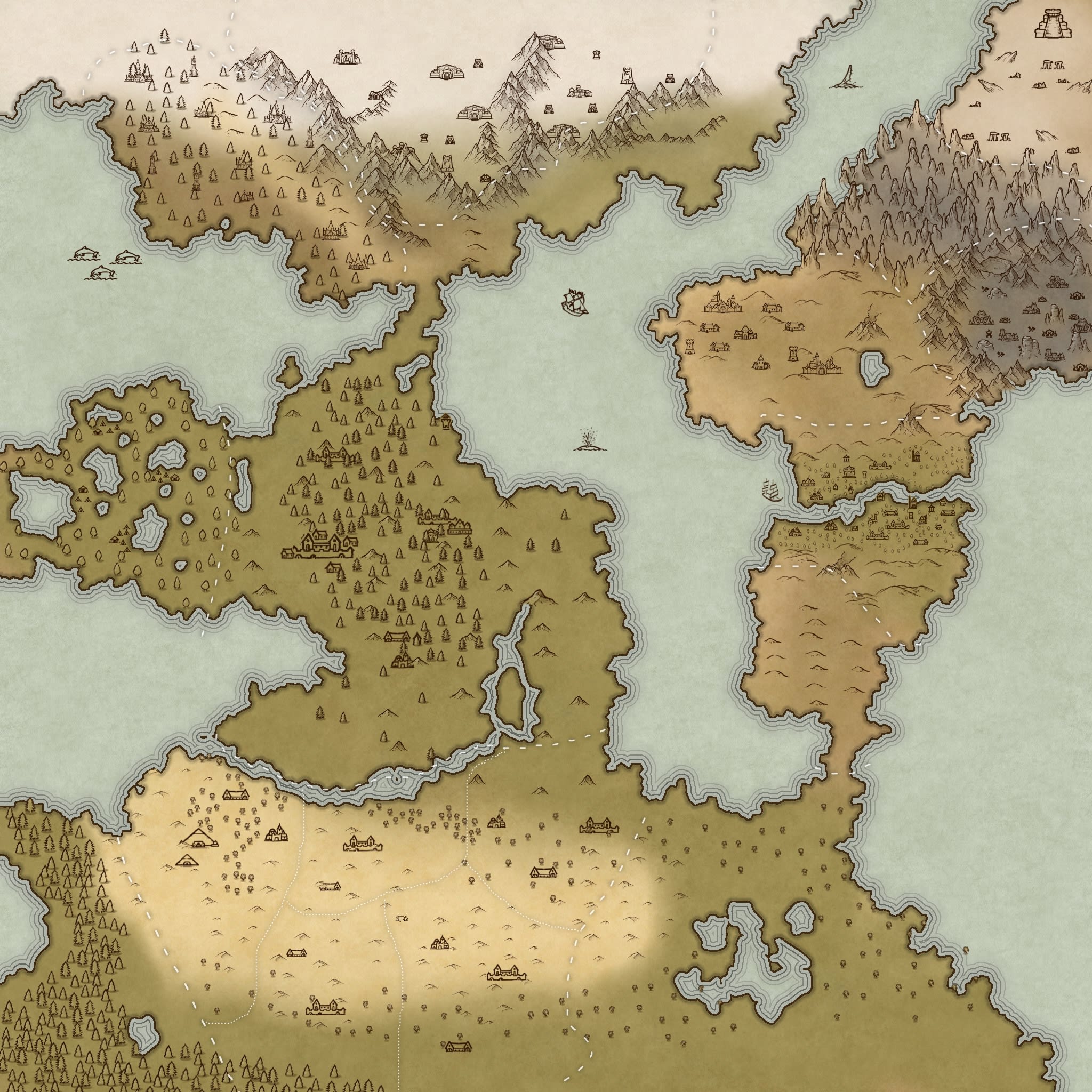 Create A Custom Digital Rpg World Map By Wrldclsswarlock Fiverr